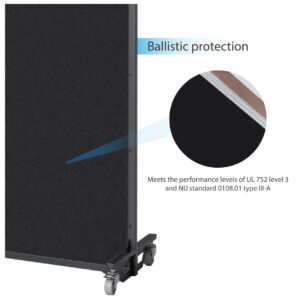 ballistic protection movable partition glassenergy
